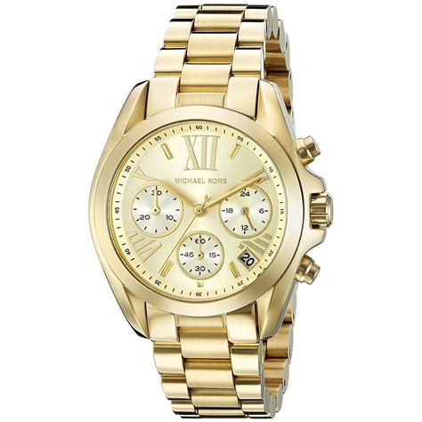 michael kors women's bradshaw gold tone chronograph watch mk6266|Michael Kors watches.